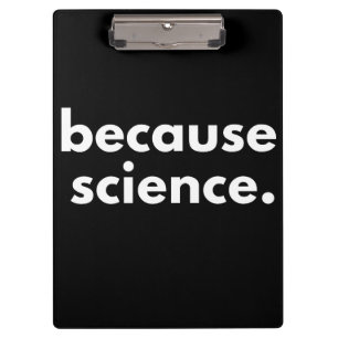 Carpeta De Pinza Porque la ciencia