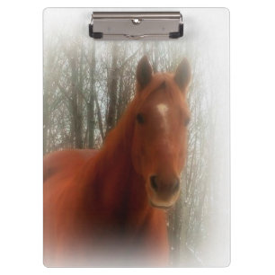Carpeta De Pinza Portapapeles/Caballo