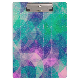 Carpeta De Pinza Portapapeles/líneas y círculos