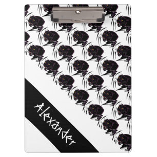 Carpeta De Pinza Portapapeles/Pantera negra enojada