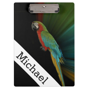 Carpeta De Pinza Portapapeles/Parrot