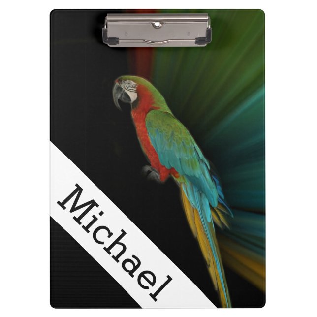 Carpeta De Pinza Portapapeles/Parrot (Anverso)