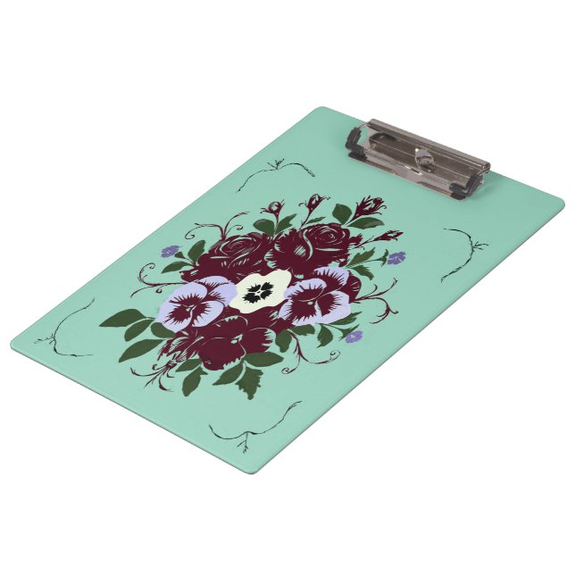 Carpeta De Pinza Porte-bloc Botanique | Élégance et Organisation (Angular)