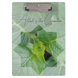 Carpeta De Pinza porte-bloc méditer sur la création de Dieu