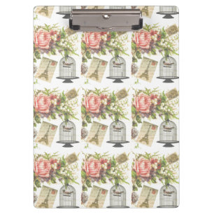 Carpeta De Pinza Postcard from France Clipboard