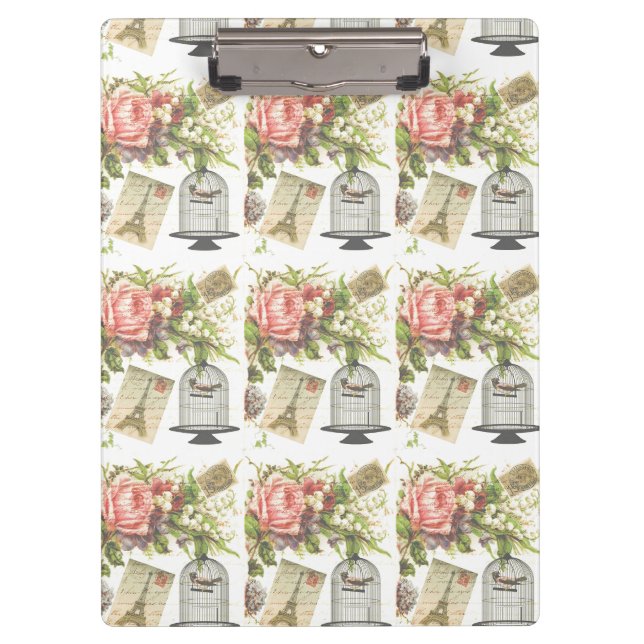 Carpeta De Pinza Postcard from France Clipboard (Anverso)