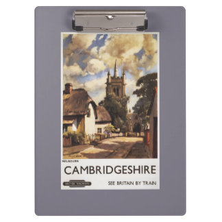 Carpeta De Pinza Poster británico de los ferrocarriles de la