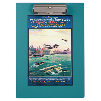 Carpeta De Pinza Poster promocional cancelado del avión del
