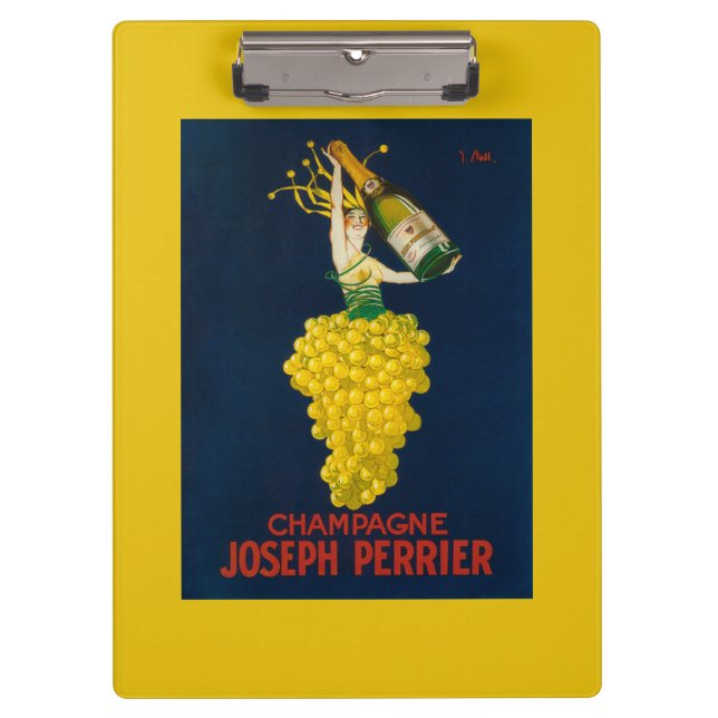 Carpeta De Pinza Poster promocional de José Perrier Champán (Anverso)