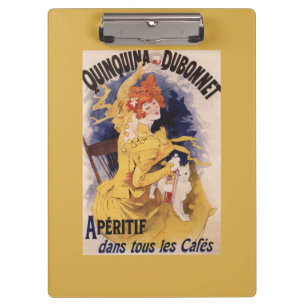 Carpeta De Pinza Poster promocional del aperitivo de Quinquina