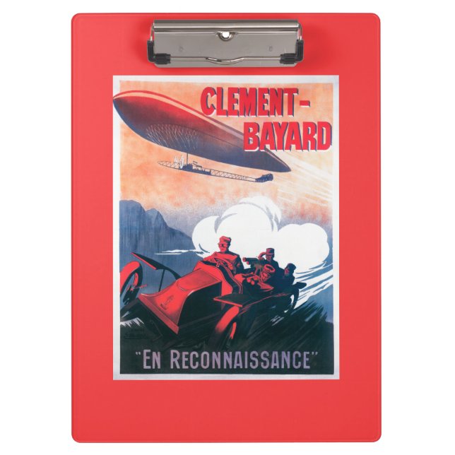 Carpeta De Pinza Poster promocional del dirigible de Adjudant (Anverso)