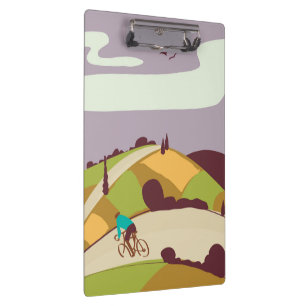 Carpeta De Pinza Póster vintage de ciclismo