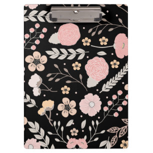 Carpeta De Pinza Preciosa tablilla floral botánica