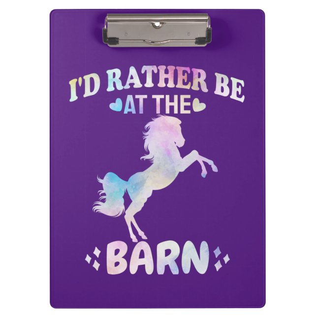 Carpeta De Pinza Preferiría Estar En El Barn (Anverso)