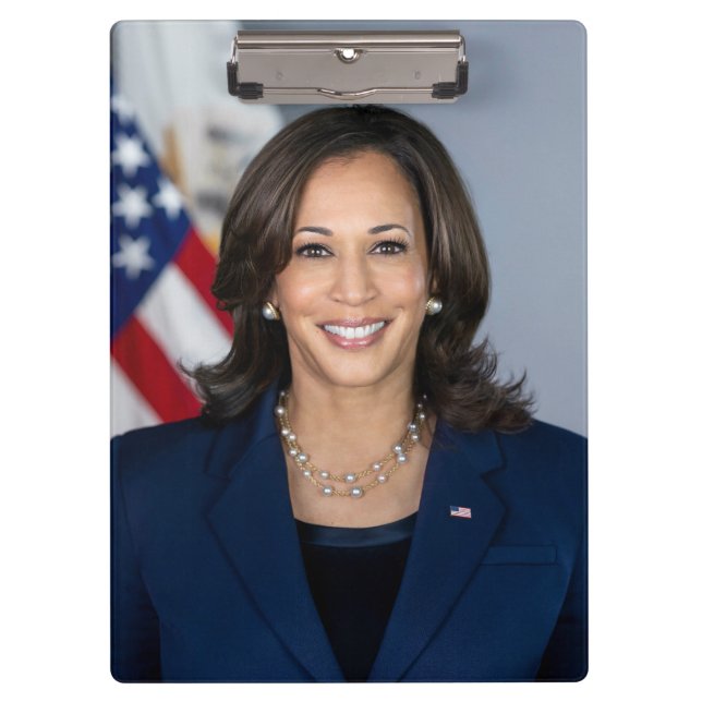 Carpeta De Pinza Presidente Candidato Kamala Harris US 2024 (Anverso)