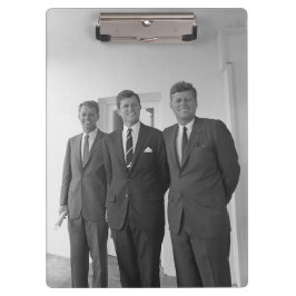 Carpeta De Pinza Presidente John Kennedy y Brothers American Camelo