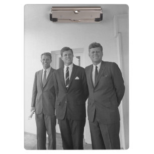 Carpeta De Pinza Presidente John Kennedy y Brothers American Camelo