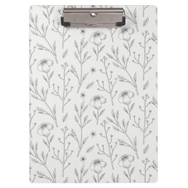 Carpeta De Pinza Primavera Botánica Decorativa Sombra (Anverso)