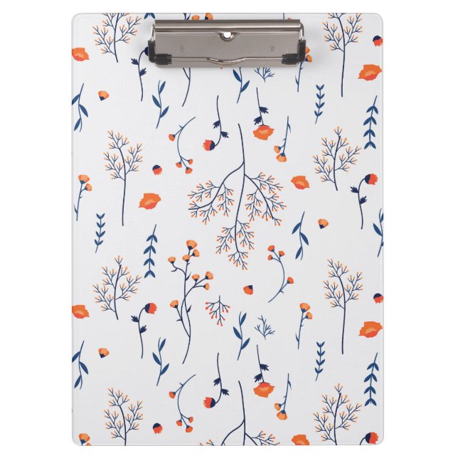 Carpeta De Pinza Primavera Botánica Decorativa Sombra (Anverso)