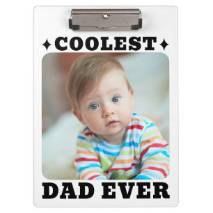 Carpeta De Pinza Primer Día del Padre Papá Más Genial de la Histori
