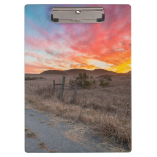 Carpeta De Pinza Primera puesta del sol del día
