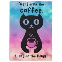 Primero bebo el café y luego hago esto