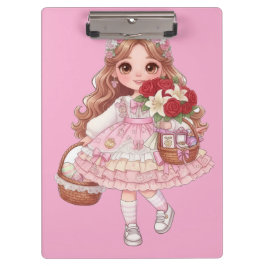 Carpeta De Pinza princesa de corazones