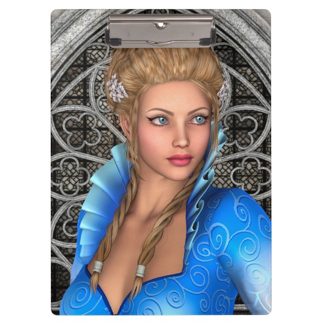 Carpeta De Pinza Princesa de cuento de hadas (Anverso)