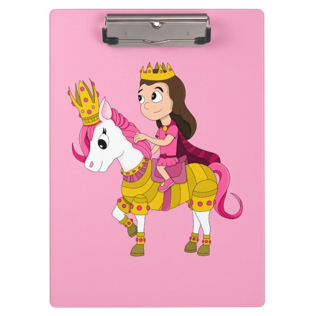 Carpeta De Pinza Princesa personalizado (Anverso)