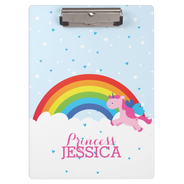 Carpeta De Pinza Princesa Unicorn (Anverso)