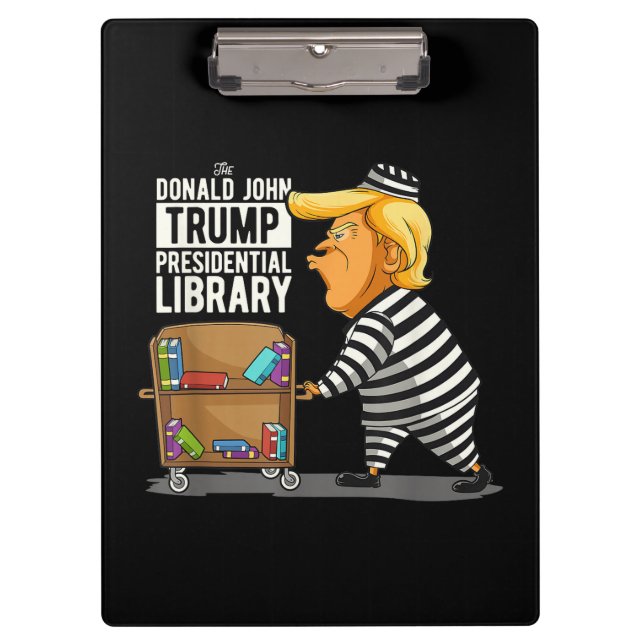 Carpeta De Pinza Prison Trump Presidential Library (Anverso)