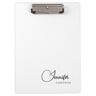 Carpeta De Pinza Profesional elegante moderno minimalista añadir no