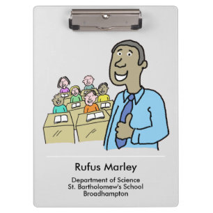 Carpeta De Pinza Profesor con tema de aula