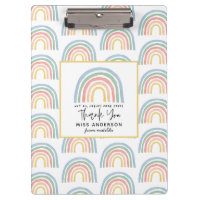 Profesor de arco iris acuático moderno gracias lin