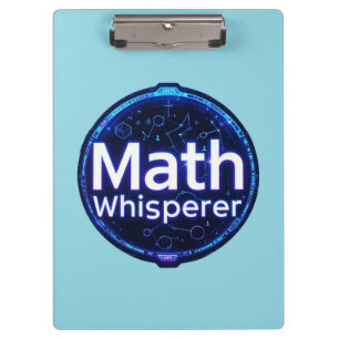 Carpeta De Pinza Profesor de Matemáticas Susurrador de Matemáticas