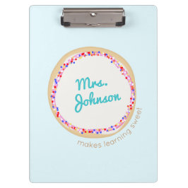 Carpeta De Pinza Profesora de escuela personalizada