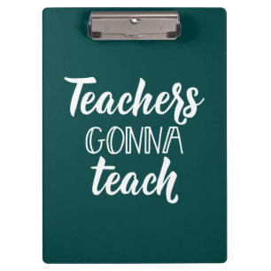 Carpeta De Pinza Profesores que van a enseñar