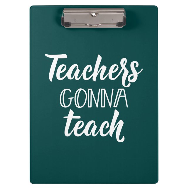 Carpeta De Pinza Profesores que van a enseñar (Anverso)