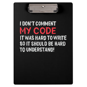 Carpeta De Pinza Programador No Comentaré Mi Código