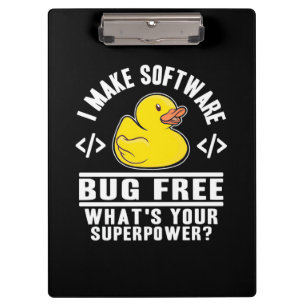 Carpeta De Pinza Programador para hacer software libre de fallos