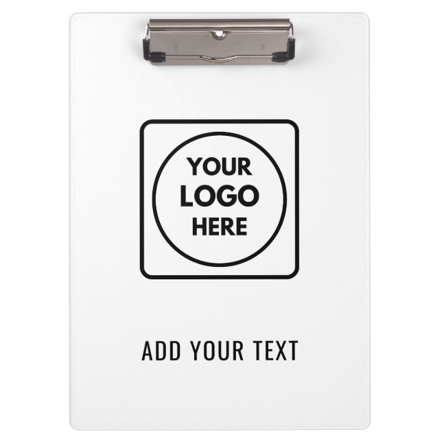 Carpeta De Pinza Promo Company Logo No Minimum clipboard (Anverso)