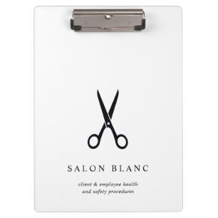 Carpeta De Pinza Promocional para Negocios de Salón