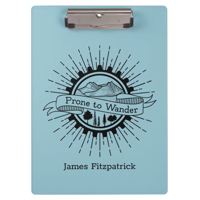 Carpeta De Pinza Prone to para Wander Traveler (Anverso)