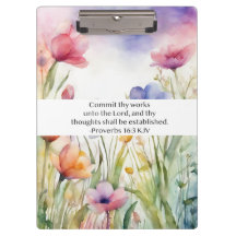 Proverbios 16:3 RVR Encomienda a Jehová tus obras