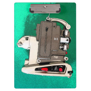 Carpeta De Pinza Proyector de películas vintage