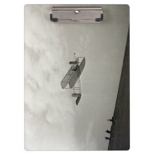 Carpeta De Pinza Prueba de vuelo en planeador de aviación hermanos