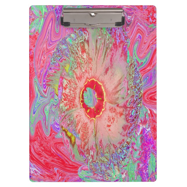 Carpeta De Pinza Psicodelia del arco iris retro (Anverso)