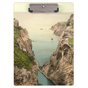 Carpeta De Pinza Puente de cuerda, Carrick-a-Rede, condado Antrim