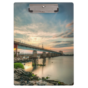 Carpeta De Pinza Puente del tren de Rockaway