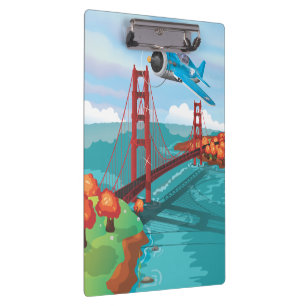 Carpeta De Pinza Puente Golden Gate de San Francisco